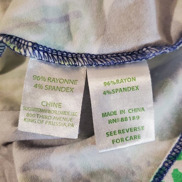 Lilly Pulitzer Latitude Adjustment Ophelia Jersey Swing Dress Size S Tropical - Picture 7 of 10